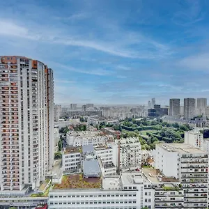 Place D'italie Superbe Vue Appartamento